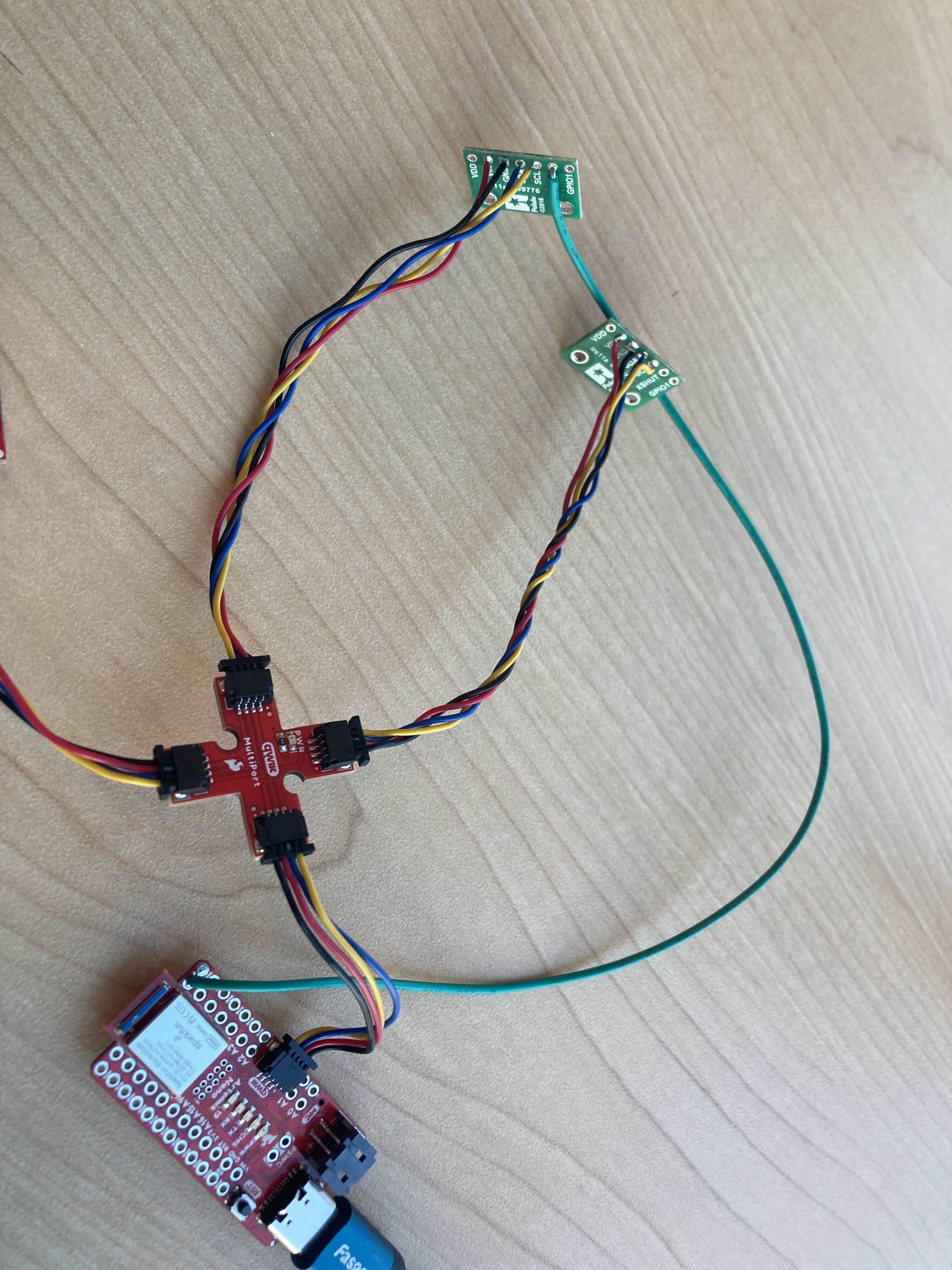 Wired Up ToF sensors