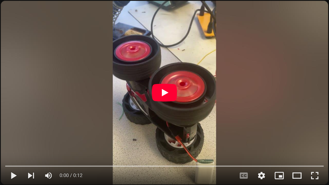 Single Motor Test